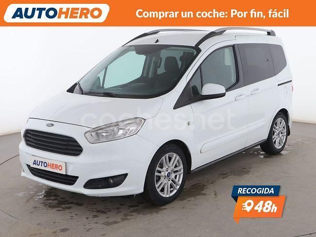 Blanco Usado 2016 Ford Tourneo Courier Titanium Monovolumen | 9799 € (Buen precio) - Imagen 1/3