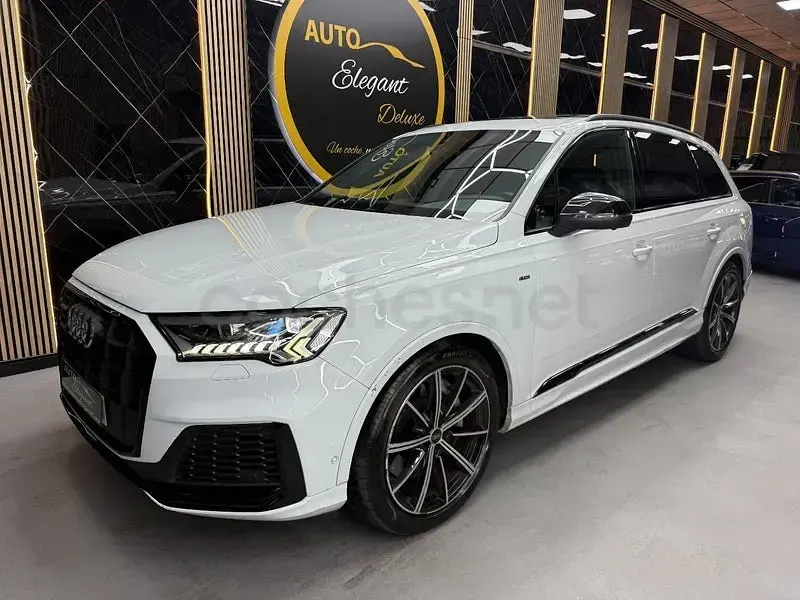 Usado Audi Q7 S-Line 381 CV (280 kW) 2021 Blanco SUV