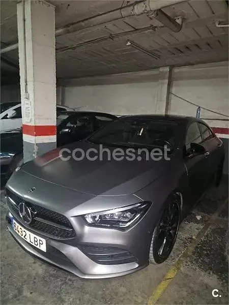 Usado Mercedes CLA250 224 CV (164 kW) 2019 Gris / plata Coupe