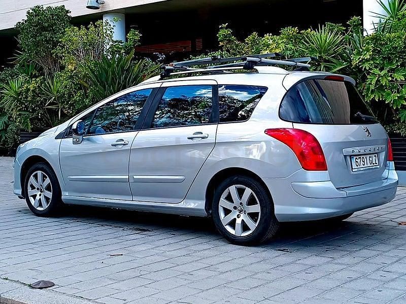 Usado Peugeot 308 SW 120 CV (88 kW) 2009 Gris / plata Familiar
