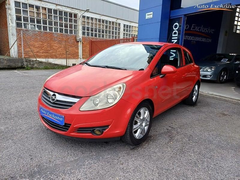 Usado Opel Corsa Enjoy 90 CV (66 kW) 2007 Rojo Utilitario