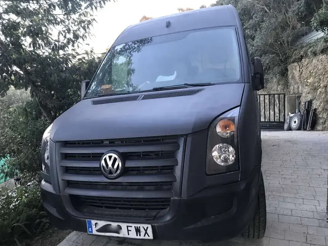 Usado VW Crafter 109 CV (80 kW) 2008 Gris Van