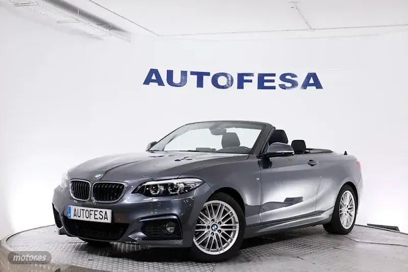 Gris Usado 2019 BMW 220 Descapotable | 27.450 € (Un poco caro) - Imagen 1/4
