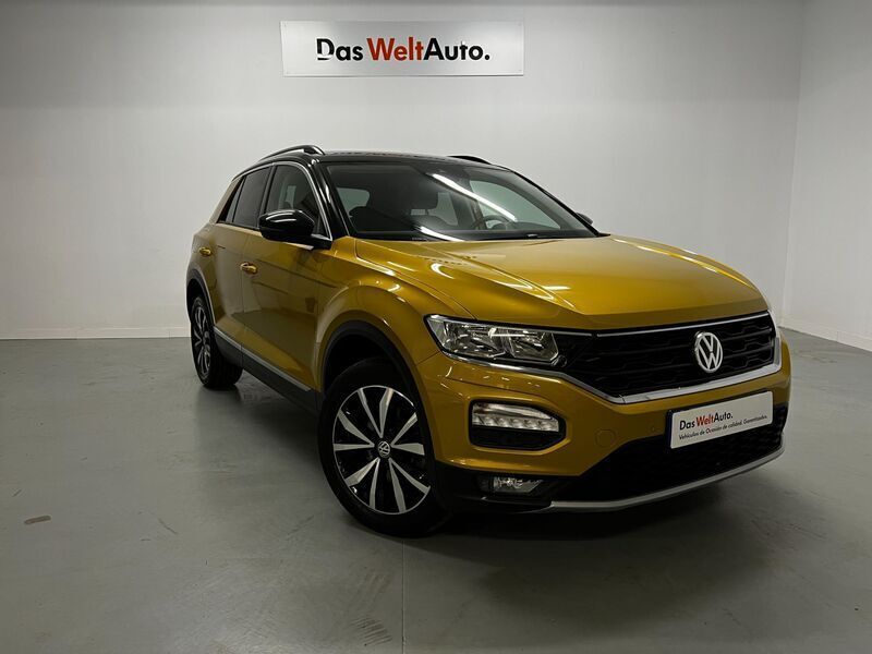 Amarillo Usado 2018 VW T-Roc Advance SUV | 19.990 € (Un poco caro) - Imagen 1/4