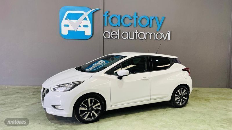 Blanco Usado 2018 Nissan Micra N-Connecta Utilitario | 11.900 € (Un poco caro) - Imagen 1/4