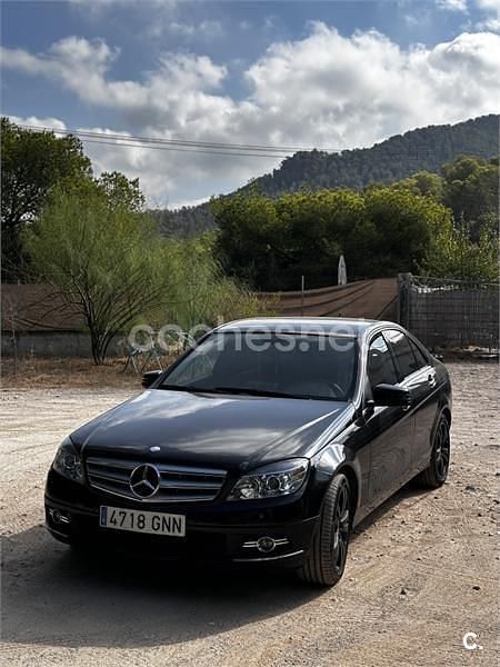 Negro Usado 2009 Mercedes C220 Elegance Berlina | 8200 € (Precio justo) - Imagen 1/2