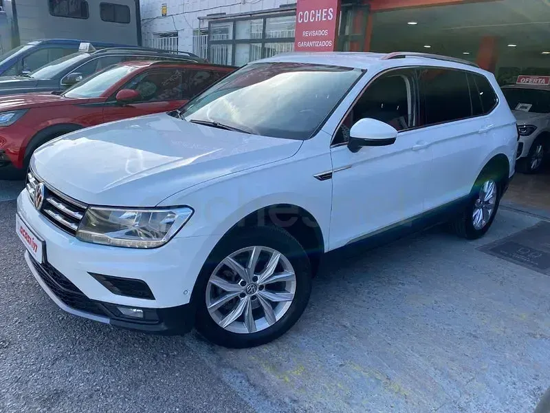 Usado VW Tiguan Allspace Advance 150 CV (110 kW) 2018 Blanco SUV