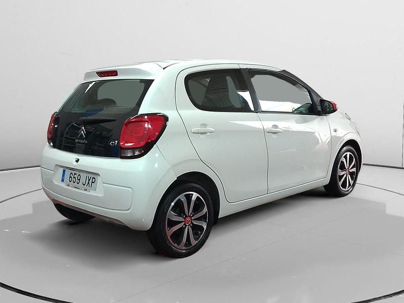 Usado Citroën C1 Feel 83 CV (61 kW) 2017 Blanco Utilitario