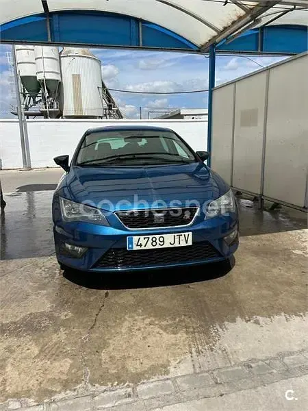 Usado Seat Leon FR 150 CV (110 kW) 2016 Azul Berlina
