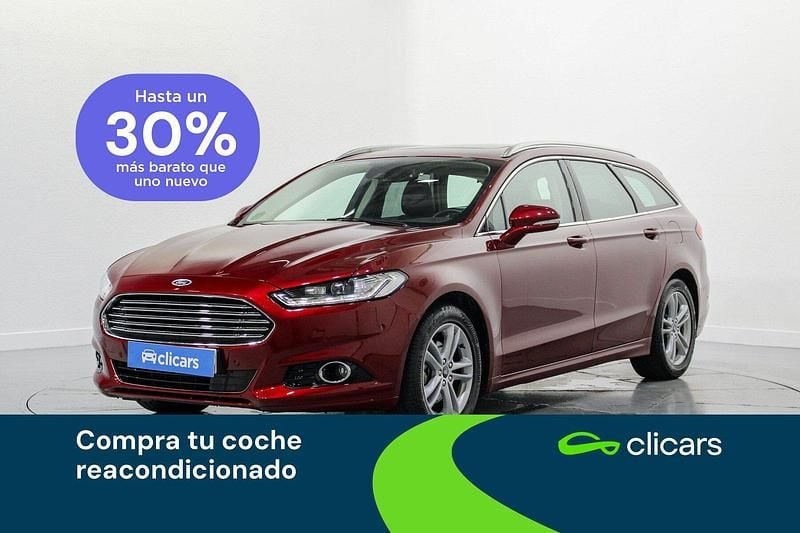 Rojo Usado 2018 Ford Mondeo Titanium Familiar | 20.990 € (Un poco caro) - Imagen 1/4