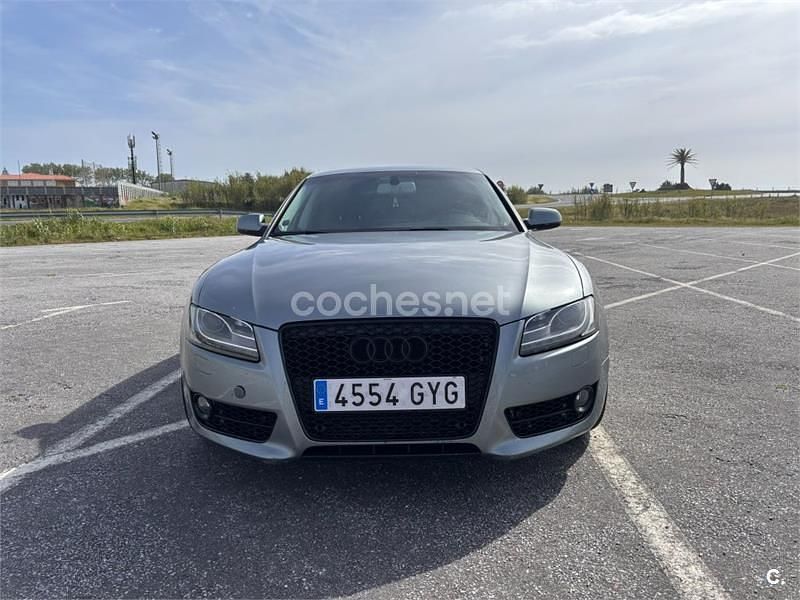 Usado Audi A5 Sportback 240 CV (176 kW) 2010 Gris / plata Utilitario