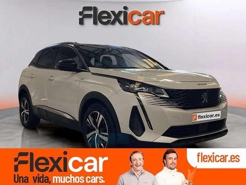 Blanco Usado 2021 Peugeot 3008 GT SUV | 18.690 € (Precio justo) - Imagen 1/4