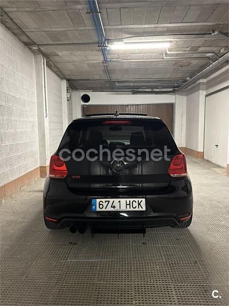 Usado VW Polo GTI 180 CV (132 kW) 2011 Negro Utilitario