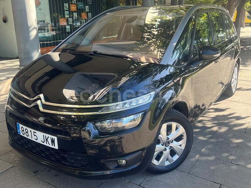 Negro Usado 2015 Citroën Grand C4 Picasso Intensive Monovolumen | 8390 € (Precio justo) - Imagen 1/4