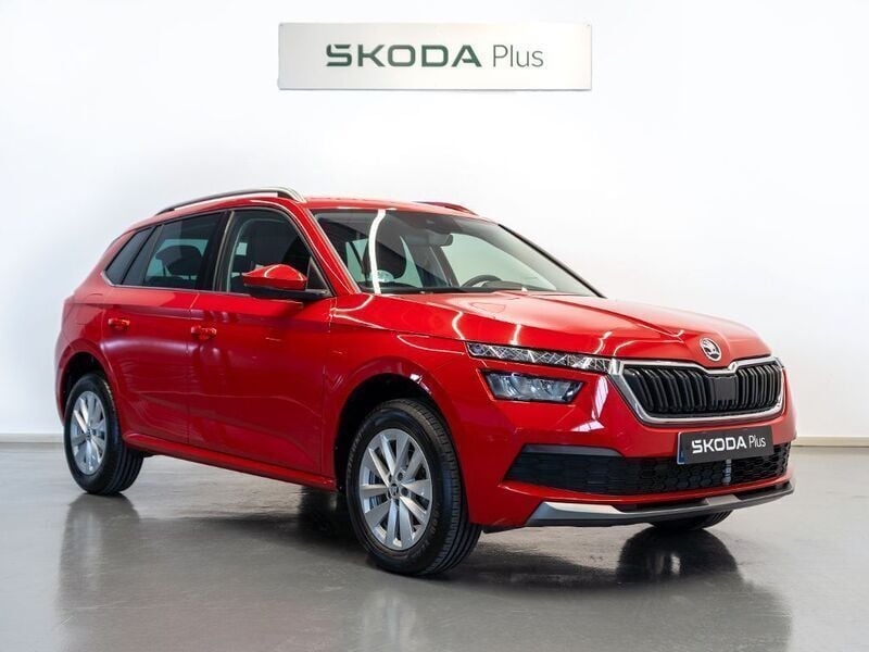 Rojo Usado 2024 Skoda Kamiq Ambition SUV | 19.600 € (Precio justo) - Imagen 1/4