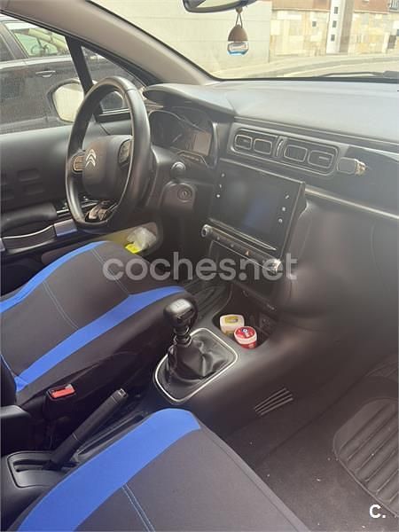 Usado Citroën C3 PureTech 110 CV (80 kW) 2018 Azul Berlina