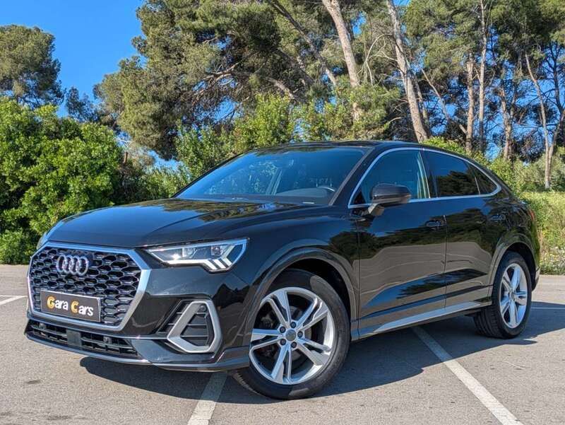 Negro Usado 2020 Audi Q3 Sportback S-Line SUV | 28.400 € (Buen precio) - Imagen 1/4