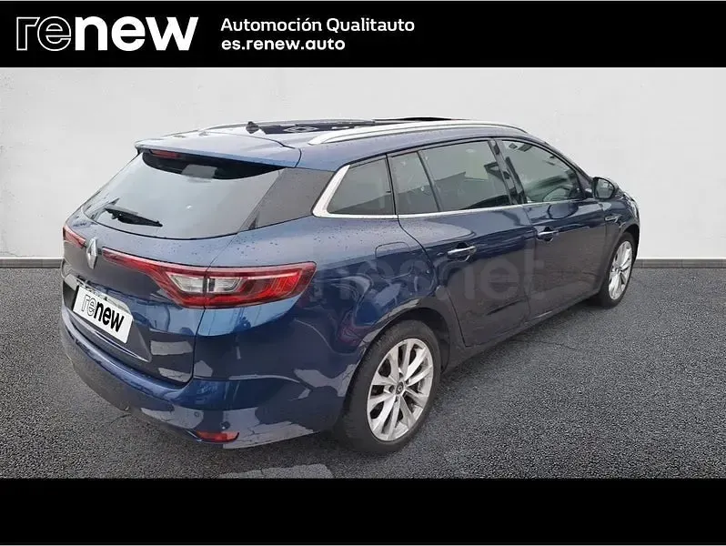 Usado Renault Mégane GrandTour Zen 140 CV (102 kW) 2019 Azul Familiar