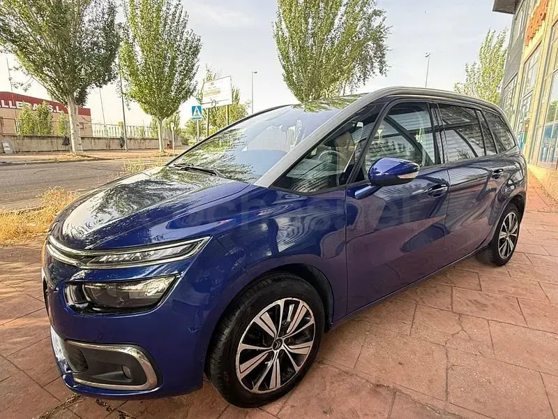 Usado Citroën Grand C4 Picasso Feel 130 CV (95 kW) 2018 Azul Monovolumen
