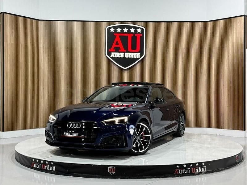 Usado Audi A5 Sportback Ambiente 354 CV (260 kW) 2017 Azul Utilitario