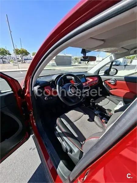 Usado Fiat 500X Pop 95 CV (69 kW) 2016 Rojo SUV