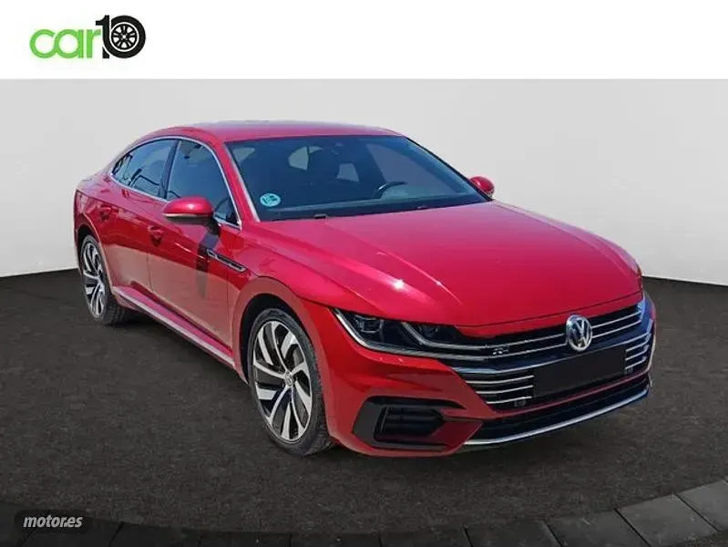 Usado VW Arteon R-line 150 CV (110 kW) 2019 Rojo Utilitario