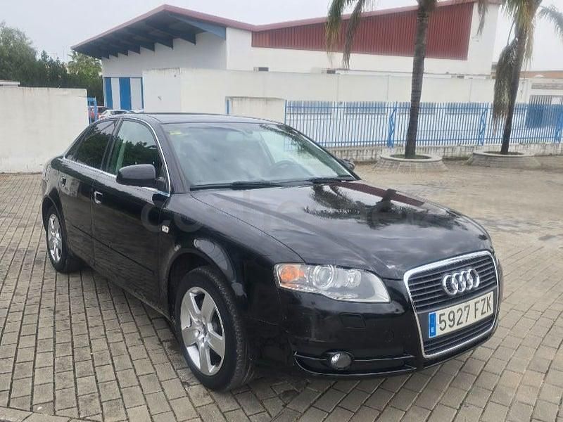Usado Audi A4 115 CV (84 kW) 2008 Negro Berlina