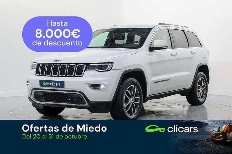 Blanco Usado 2018 Jeep Grand Cherokee Limited SUV | 24.590 € (Super precio) - Imagen 1/4