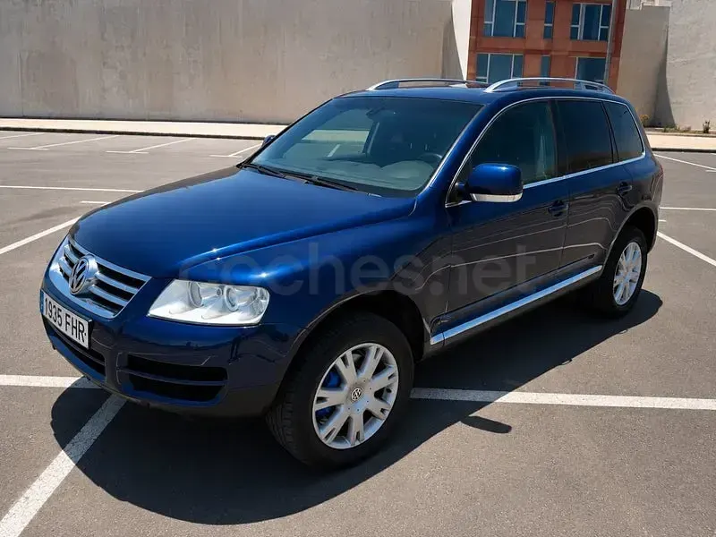 Usado VW Touareg 225 CV (165 kW) 2007 Azul SUV