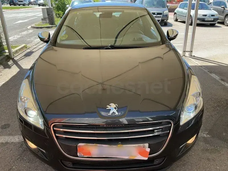 Usado Peugeot 508 Allure 112 CV (82 kW) 2011 Negro Berlina