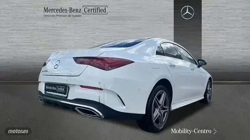 Usado Mercedes CLA250e 218 CV (160 kW) 2024 Blanco Coupe