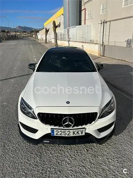 Usado Mercedes C220 170 CV (125 kW) 2016 Blanco Coupe