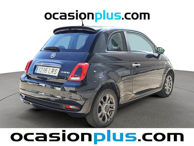Negro Usado 2021 Fiat 500 S Berlina | 10.990 € (Precio justo) - Imagen 1/1