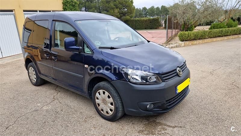 Usado VW Caddy Comfortline 102 CV (75 kW) 2011 Azul Monovolumen