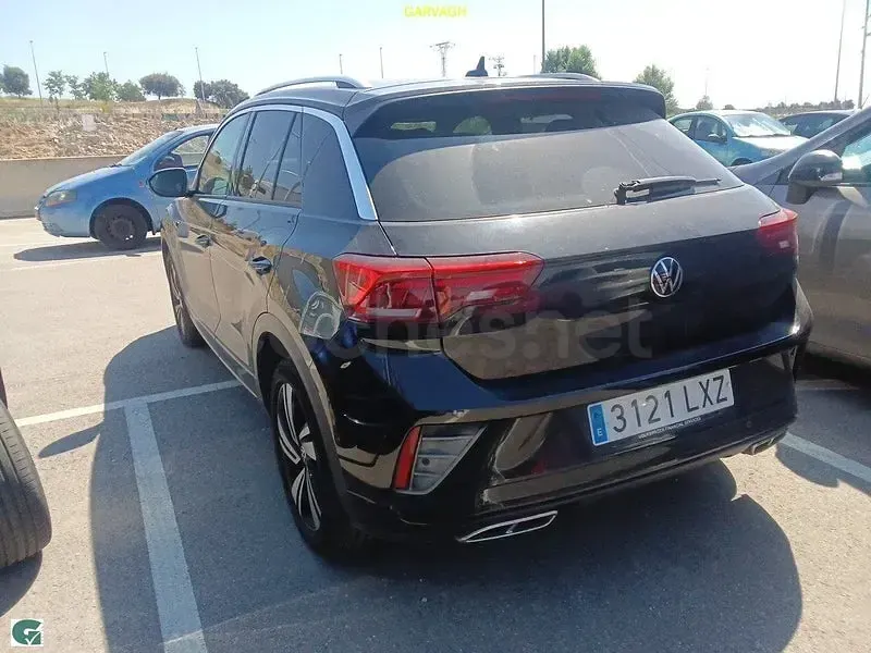Usado VW T-Roc R-line 150 CV (110 kW) 2022 Negro SUV