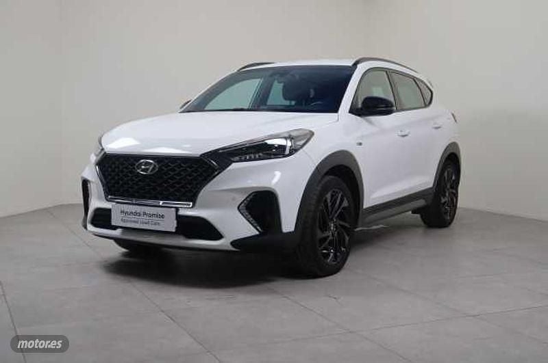 Usado Hyundai Tucson N Line 136 CV (100 kW) 2019 Blanco SUV