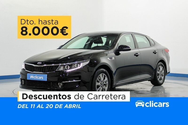 Negro Usado 2017 Kia Optima Berlina | 12.990 € (Precio justo) - Imagen 1/4