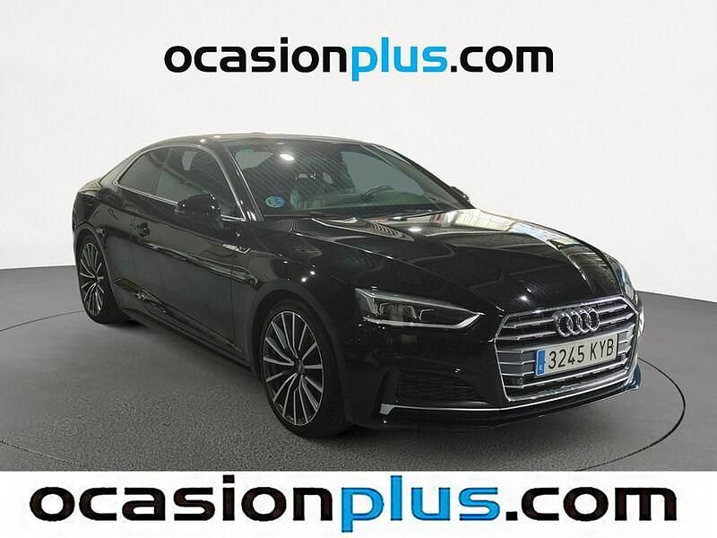 Usado Audi A5 S-Line 190 CV (139 kW) 2019 Negro Coupe