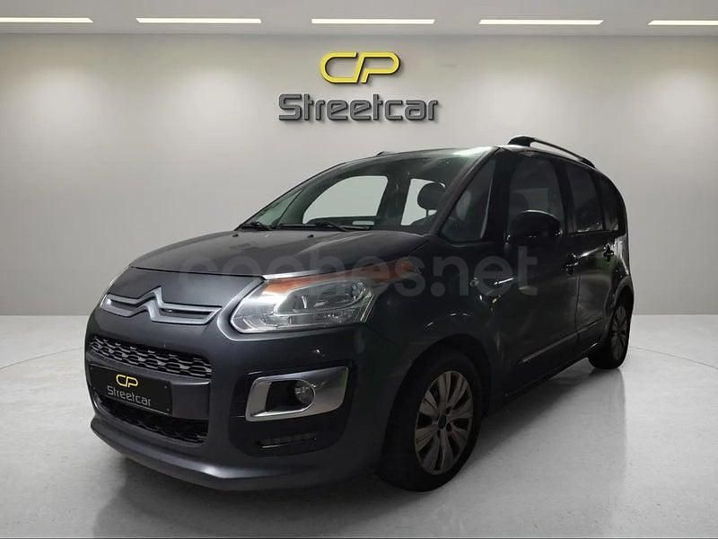 Usado Citroën C3 Picasso Exclusive 99 CV (72 kW) 2016 Gris / plata Monovolumen