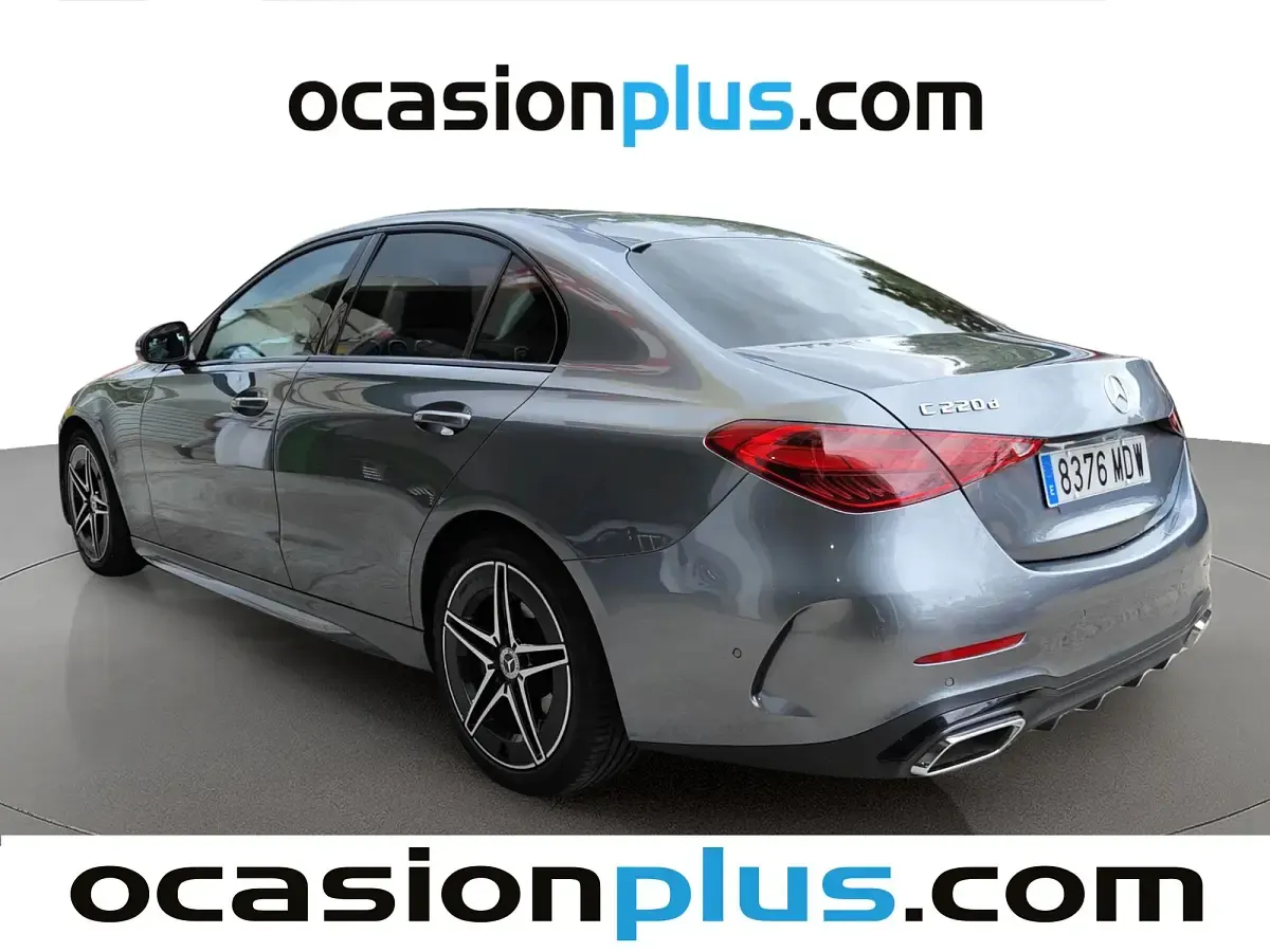 Usado Mercedes C220 AMG 200 CV (147 kW) 2023 Gris Berlina