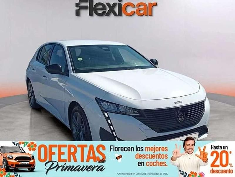 Usado Peugeot 308 Allure 131 CV (96 kW) 2022 Blanco Utilitario