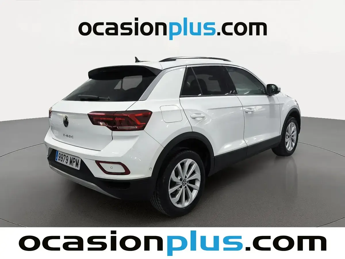Usado VW T-Roc Life 150 CV (110 kW) 2024 Blanco SUV