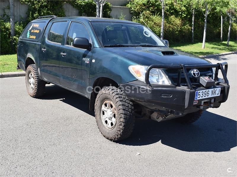 Usado Toyota HiLux 120 CV (88 kW) 2008 Verde Pickup/Camioneta