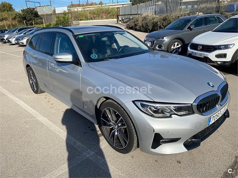 Usado BMW 330 252 CV (185 kW) 2020 Gris / plata Familiar