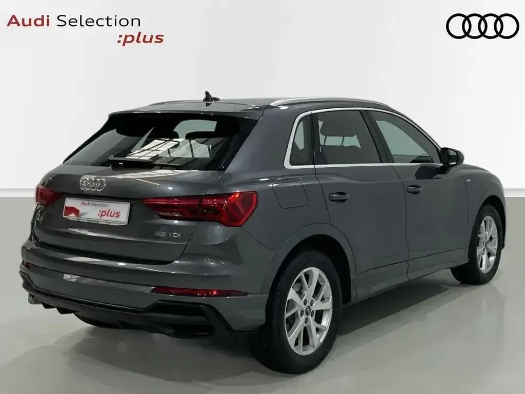 Usado Audi Q3 S-Line 150 CV (110 kW) 2020 Gris / plata SUV