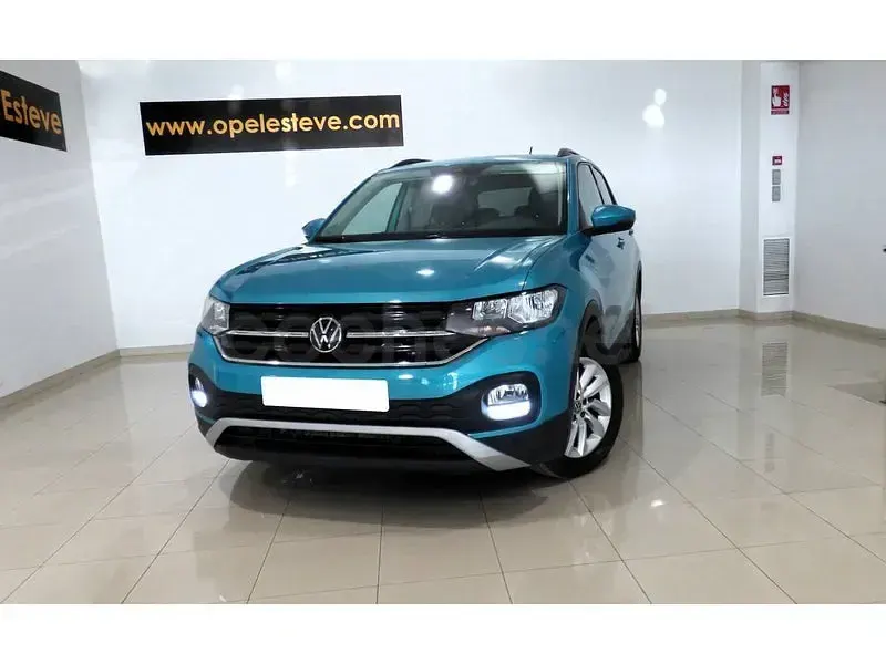 Usado VW T-Cross Advance 110 CV (80 kW) 2023 Verde SUV