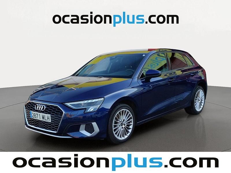Usado Audi A3 Sportback Advanced Plus 116 CV (85 kW) 2023 Azul Utilitario