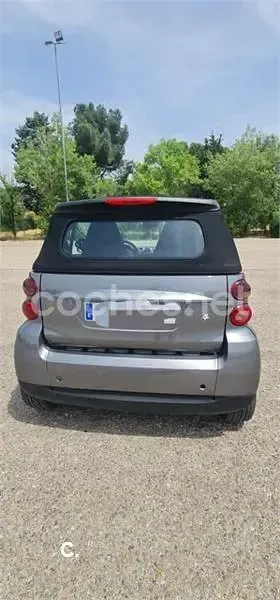Usado Smart ForTwo Cabrio Passion 71 CV (52 kW) 2010 Gris / plata Descapotable