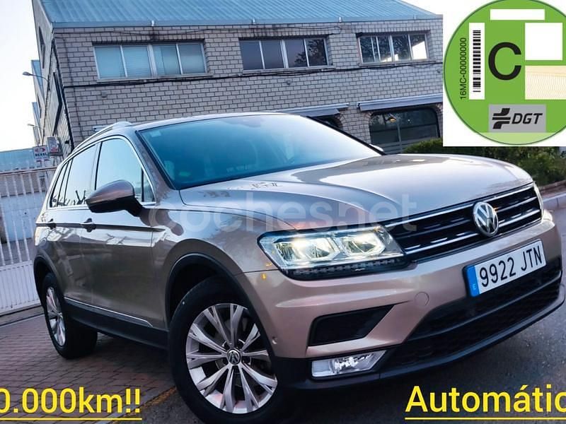 Gris / plata Usado 2016 VW Tiguan Sportline SUV | 21.400 € (Buen precio) - Imagen 1/4