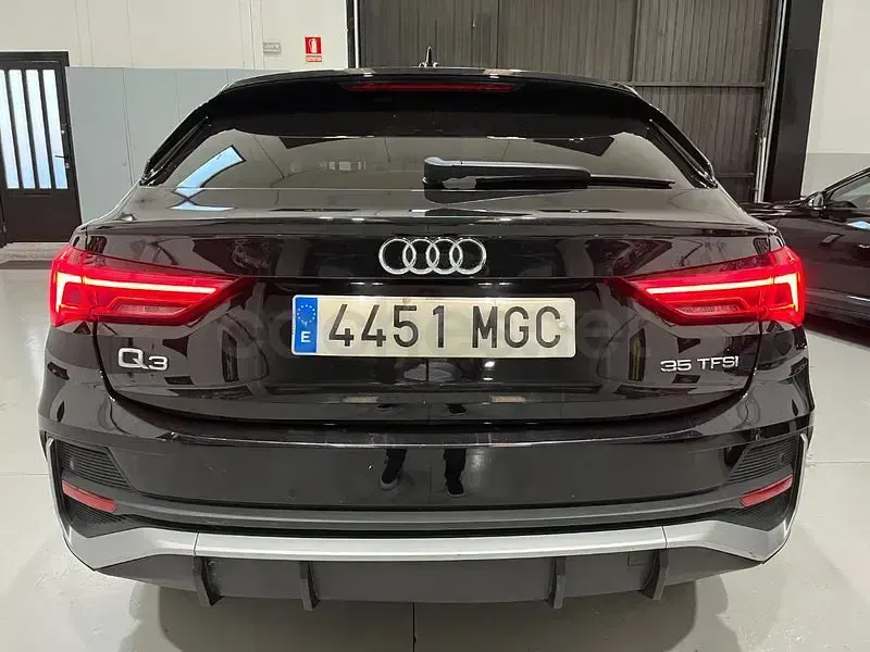 Usado Audi Q3 Sportback S-Line 150 CV (110 kW) 2023 Negro SUV